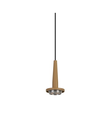 ANDRÓMEDA * Colgante LED 5W 3000K W/T Cristal